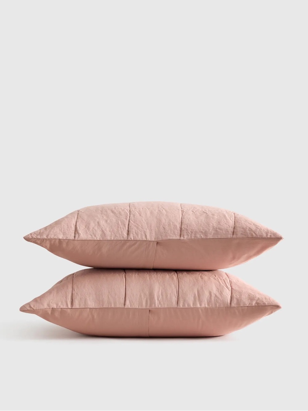 NWT Quince Dusty Mauve TWO shams queen/ Standard $59